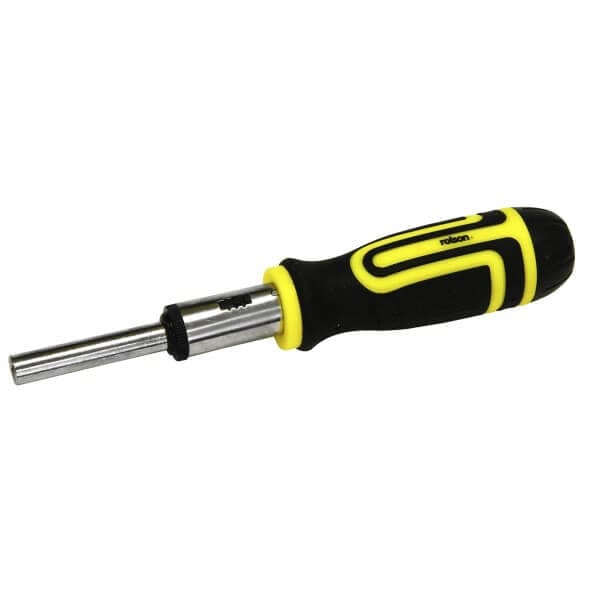 Ratchet Screwdriver 28444 with 14 bits in built in storage
