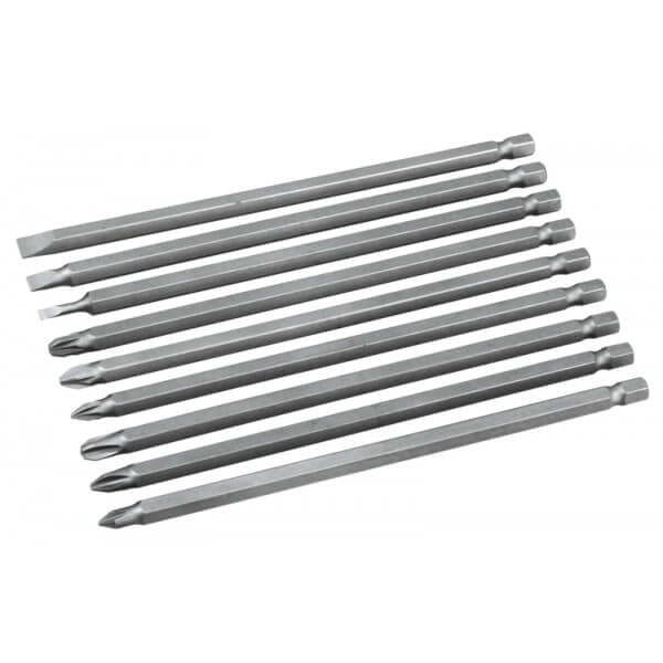 10pc 150mm Trapano Cacciavite Bit Set Long Reach antiscivolo 1/4" Hex 