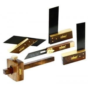5pc Mini Wood Working Set (56900) - for marking out timber in a handy storage bag