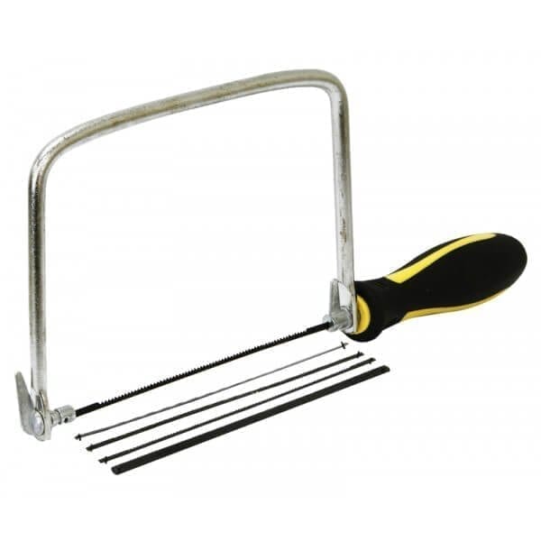 6 Inch Coping Saw With 5 Blades Soft Grip Rubber Handle -  Hong Kong