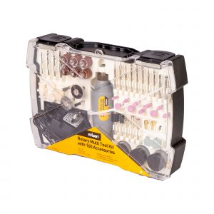 High Speed Rotary Multi Tool Kit 59245 Mains Powered with 160pc Accessories and Storage Case