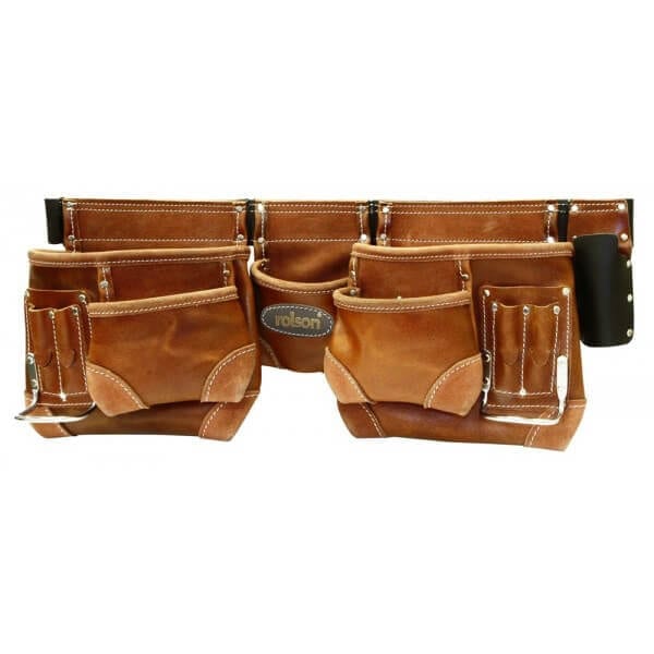 Brown Double Tool Pouch 68878