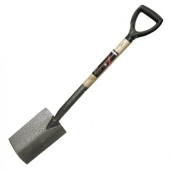 Garden Spade Ash Wood Handle Kosma Digging Spade Carbon Steel