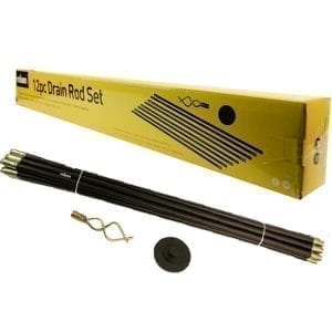 Drain Rod Set 60967 ( 12 pieces )