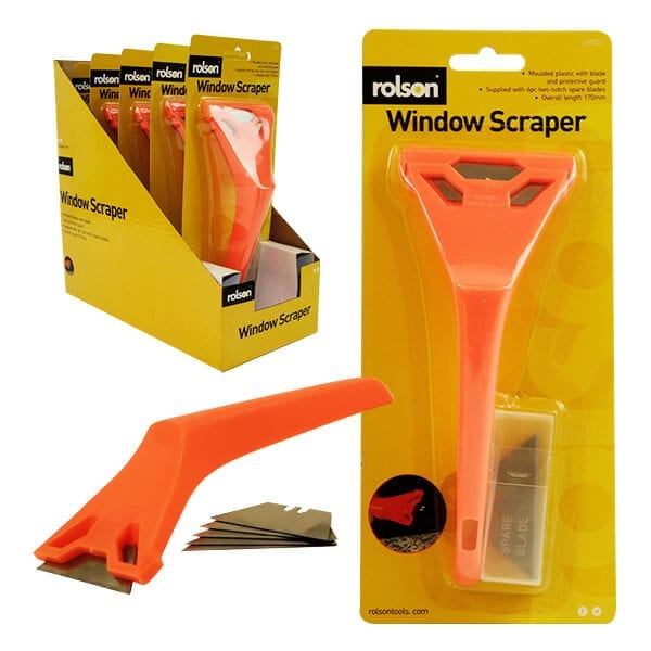 Rolson 60933 Window Scraper 