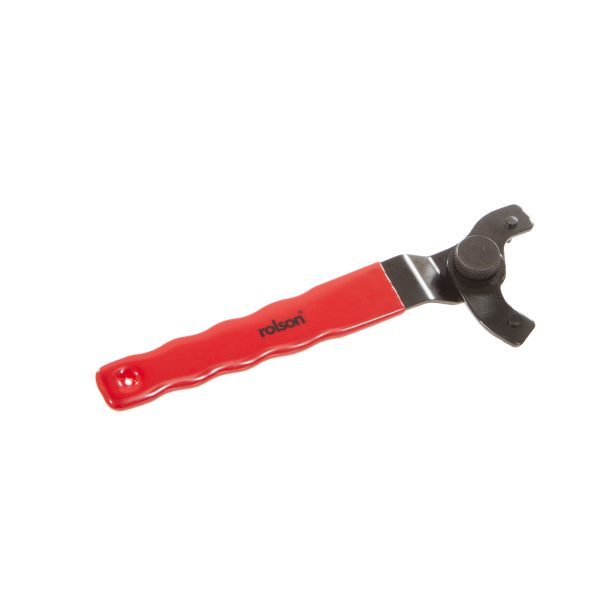 Adjustable Angle Grinder Spanner Key - 24381 with open jaw