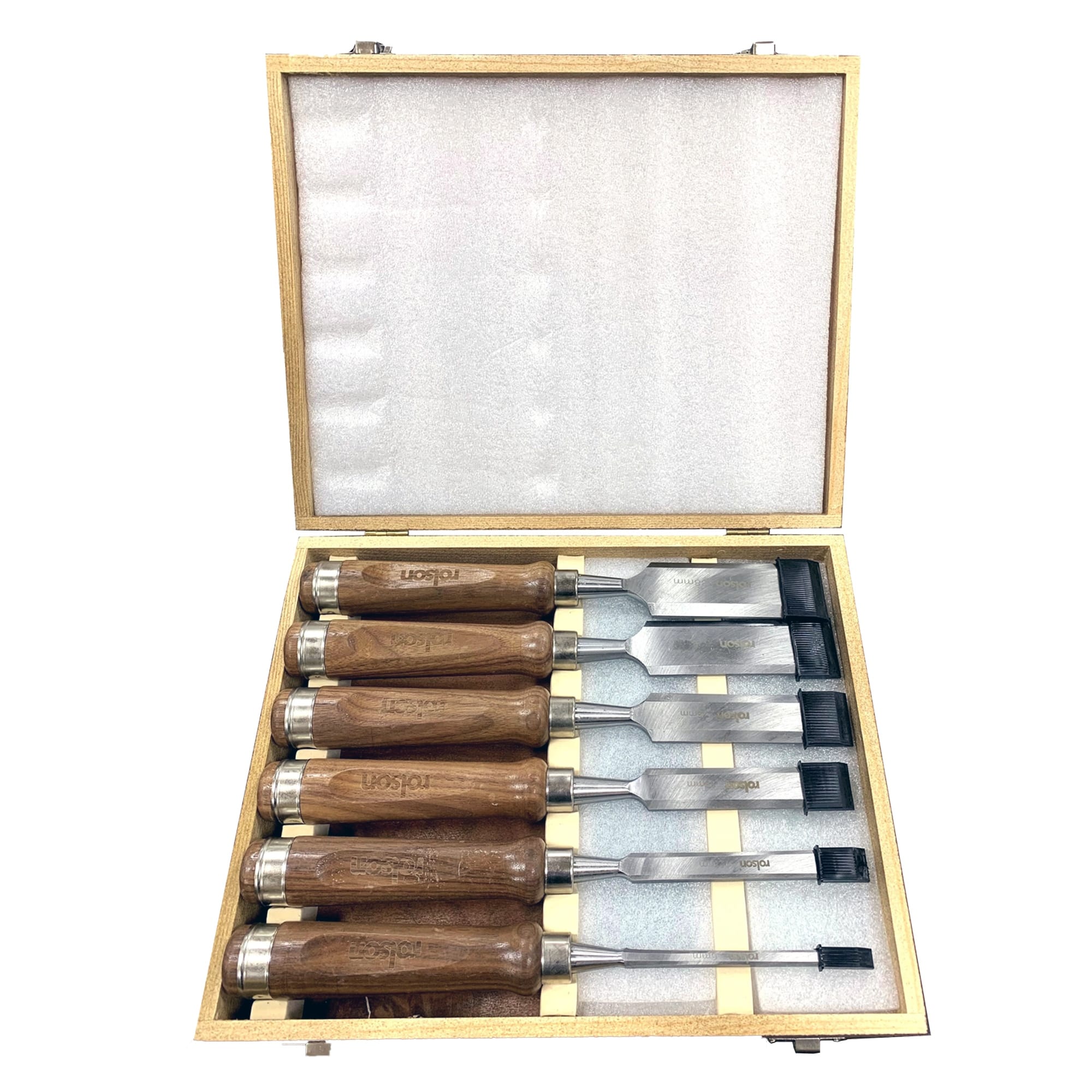 High Quality Wood Chisel Set (56150: 8 piece with Walnut Handles and  Sharpening Set in Storage Case