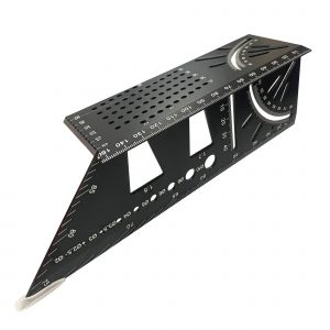 Aluminium Mitre Angle with multiple functions 50860 - ideal for woodworkers