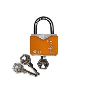 40mm Iron Padlock 66544 with 3 keys and protective jacket