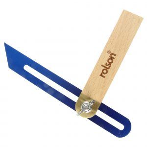 Sliding Bevel 56701 : 190mm (7 1/2") blade with hardwood stock
