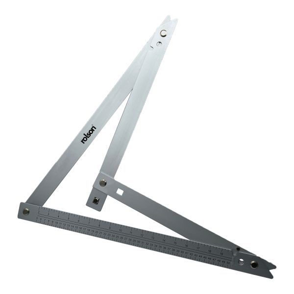 50901 large folding measuring square for setting and laying out projects including roofing and flooring
