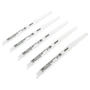 Reciprocating Saw Blades 5 pieces - 58937 in white